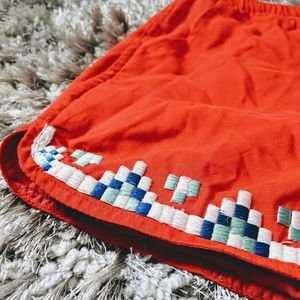 Embroidered Shorts